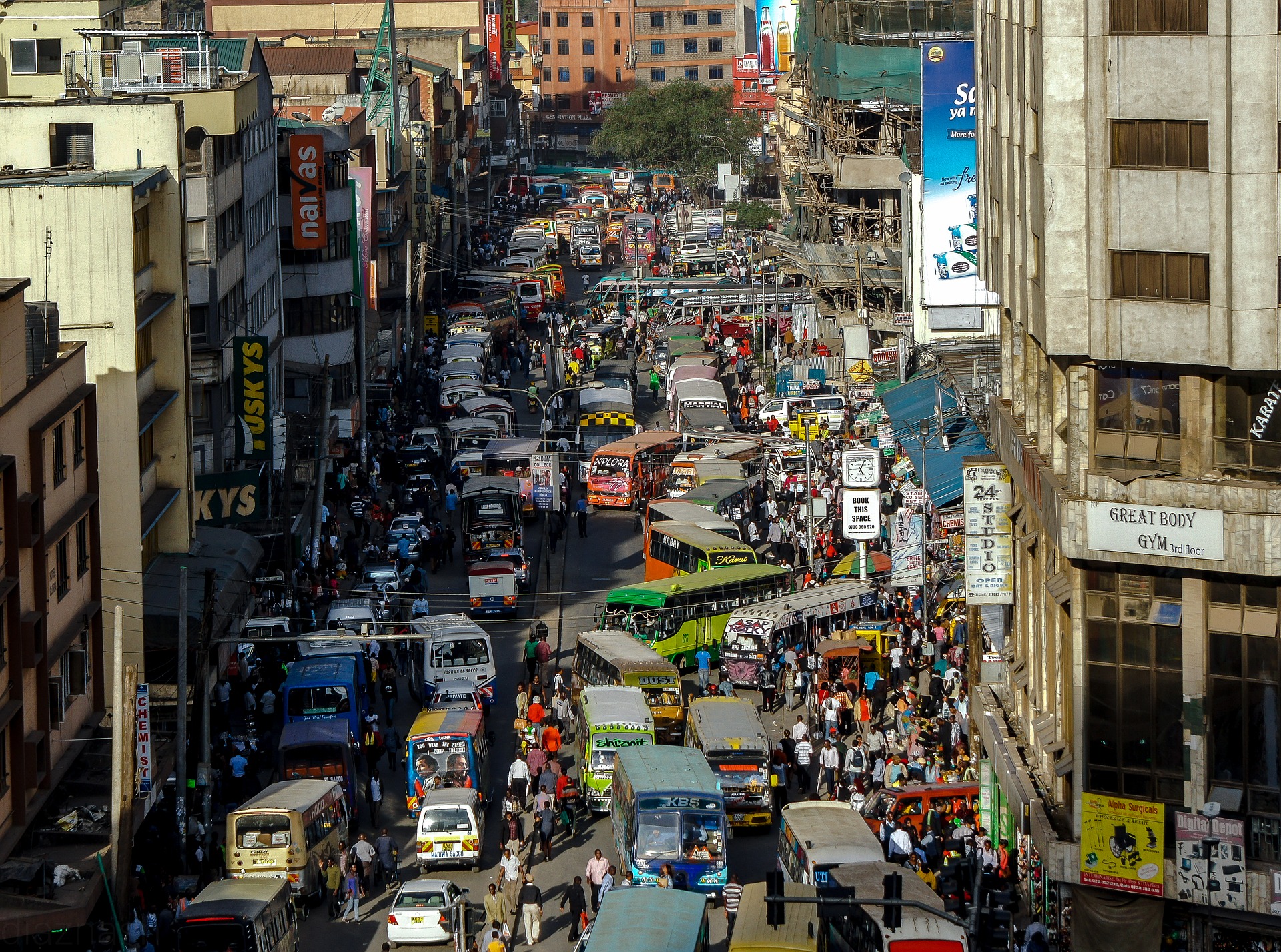 Pixabay – Traffic Nairobi