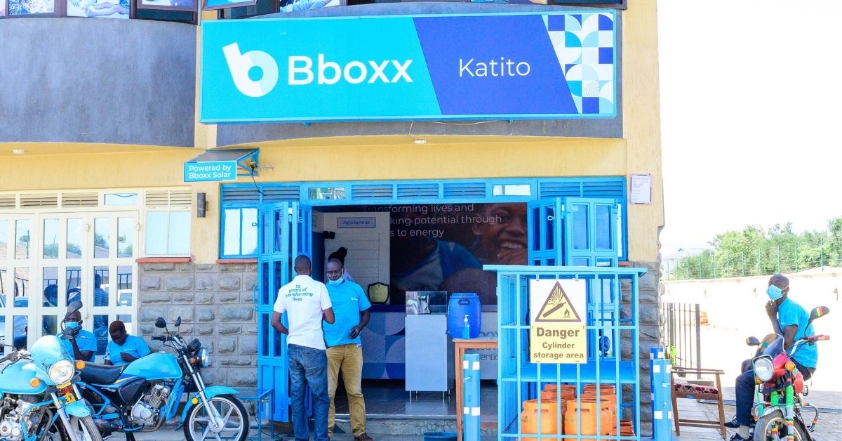 Bboxx Shop in Katito, Kenya (credit Bboxx)